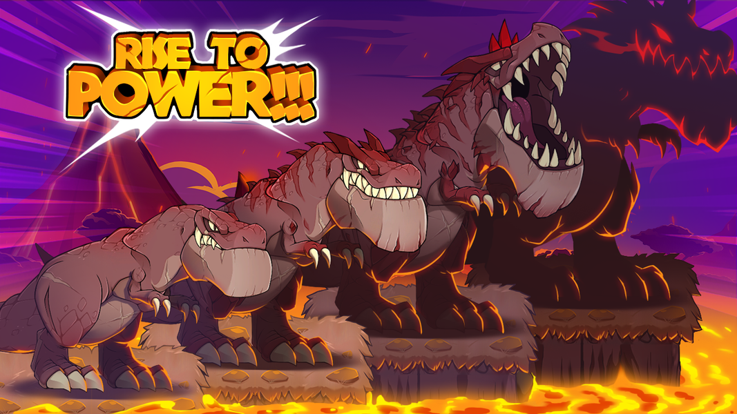 Dino Rumble: Jurassic War - عکس بازی موبایلی اندروید