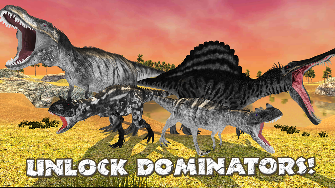 Hungry Apex Jurassic Dino Hunt - Gameplay image of android game