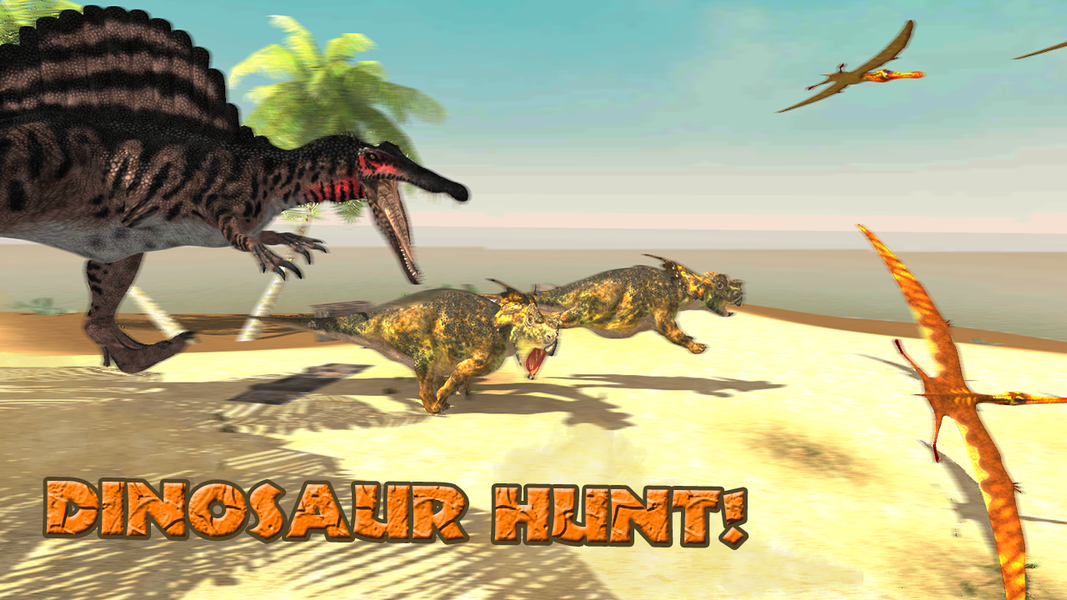 Hungry Apex Jurassic Dino Hunt - Gameplay image of android game