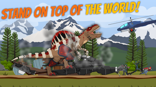 Hybrid Dinosaur: World Rampage - عکس بازی موبایلی اندروید