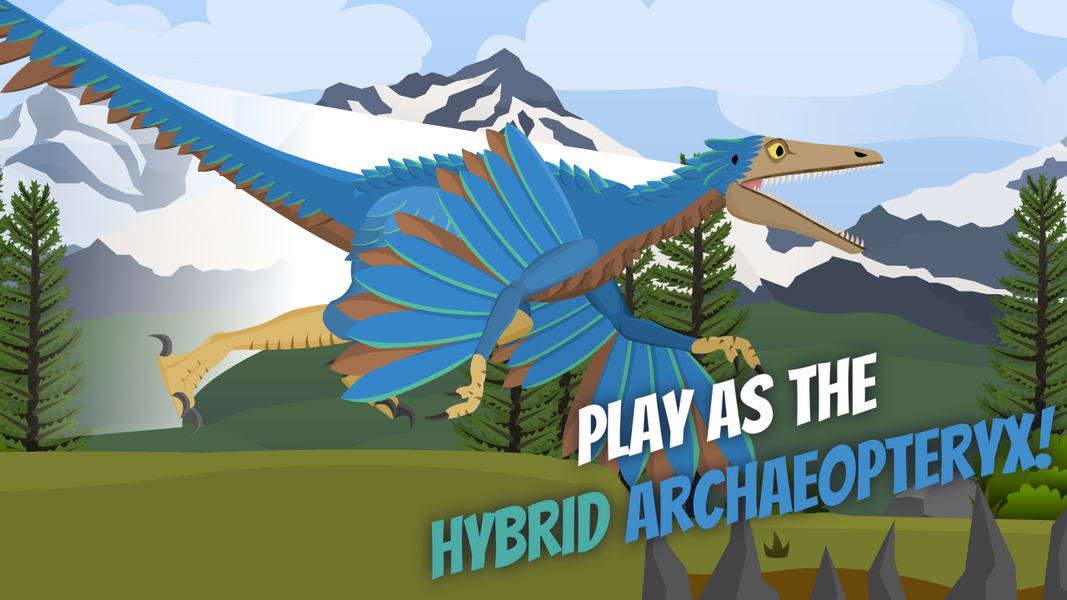 Hybrid Pteryx: Mountain Terror - Gameplay image of android game
