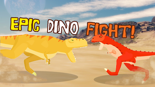 T-Rex Fights Carnotaurus - عکس بازی موبایلی اندروید