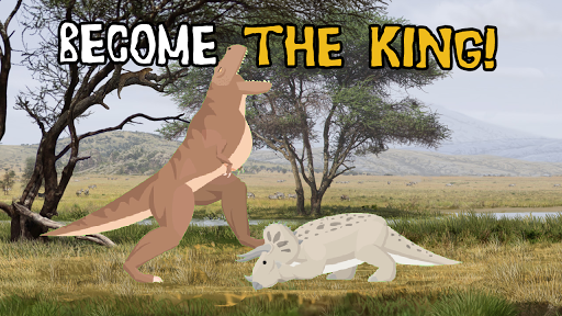 T-Rex Fights Dinosaurs - عکس بازی موبایلی اندروید