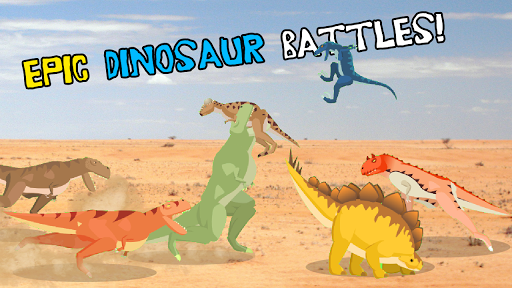 T-Rex Fights Dinosaurs - عکس بازی موبایلی اندروید