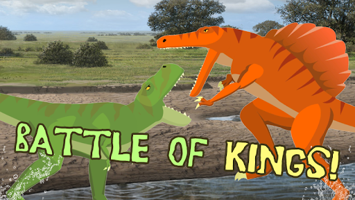 T-Rex Fights Spinosaurus - عکس بازی موبایلی اندروید