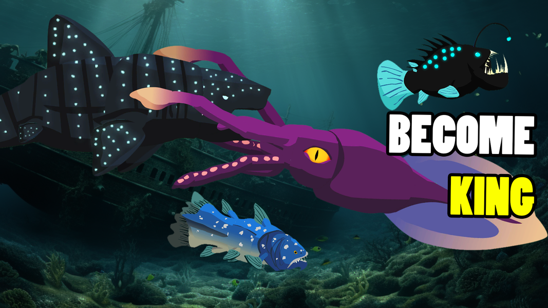 Shark Fights Sea Creatures - عکس بازی موبایلی اندروید