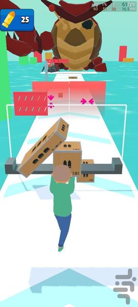Turret run - Gameplay image of android game
