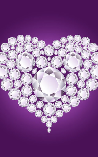 Diamond heart gem background. Generate Ai 26487758 Stock Photo at Vecteezy