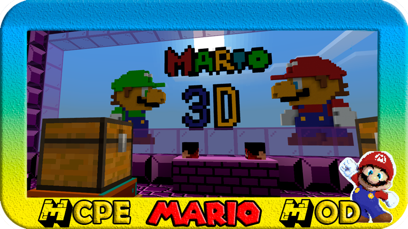 Minecraft: SUPER MARIO LUCKY BLOCK RACE - Lucky Block Mod - Modded