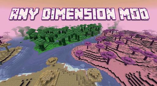 Dimension Mod for MCPE - عکس برنامه موبایلی اندروید