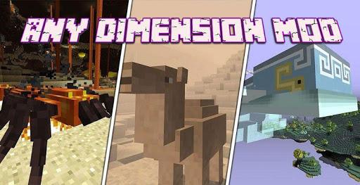 Dimension Mod for MCPE - عکس برنامه موبایلی اندروید