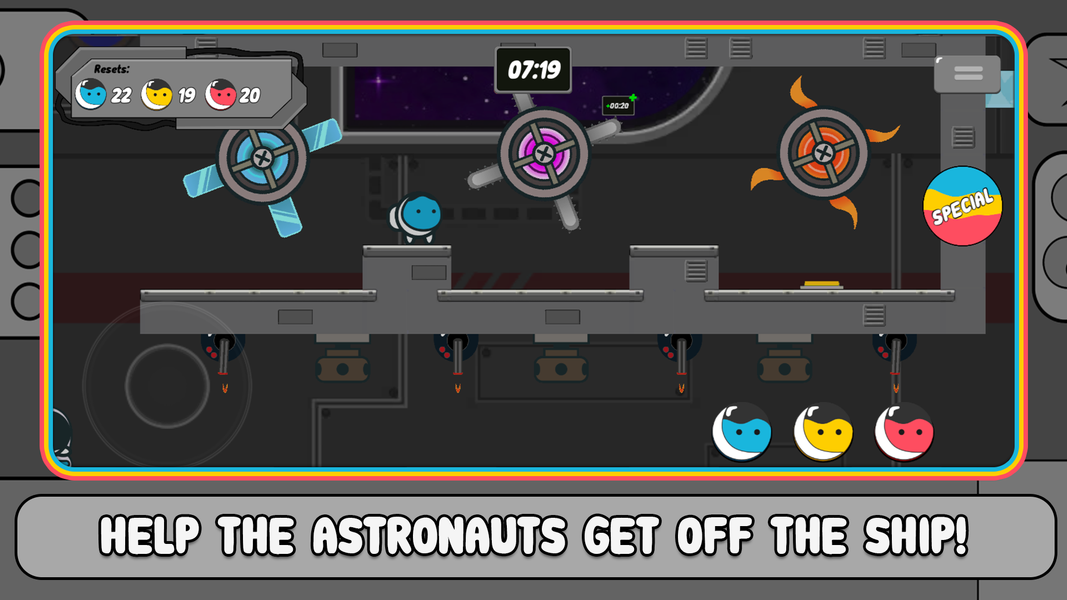 Astro Juice - Gameplay image of android game