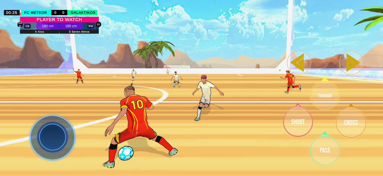 Galaxy Soccer : ۳v۳ Battle - عکس بازی موبایلی اندروید