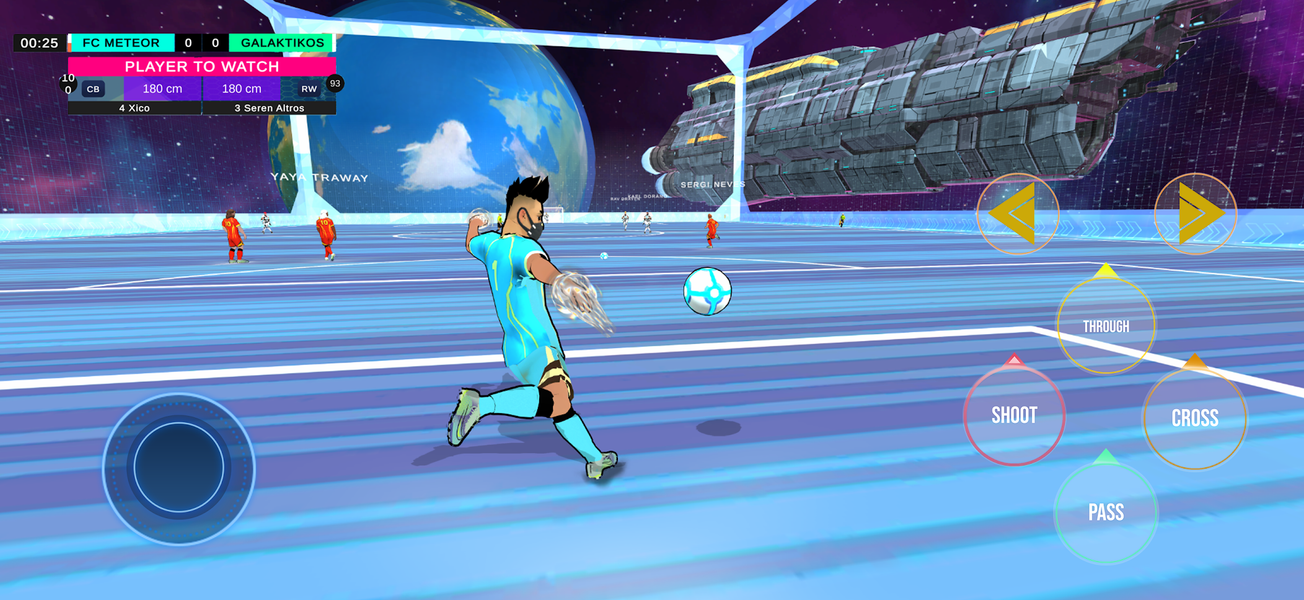 Galaxy Soccer : ۳v۳ match - عکس بازی موبایلی اندروید