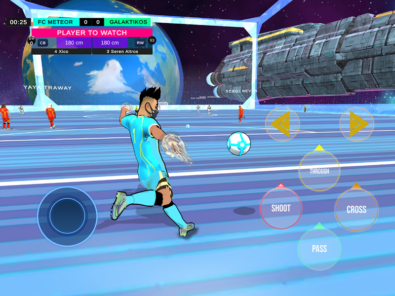 Galaxy Soccer : ۳v۳ match - عکس بازی موبایلی اندروید