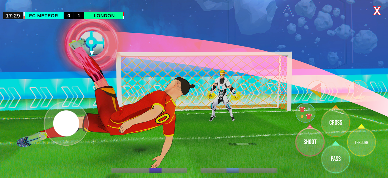 Galaxy Soccer : ۳v۳ match - عکس بازی موبایلی اندروید