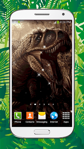 Dinosaur Live Wallpaper HD - Image screenshot of android app