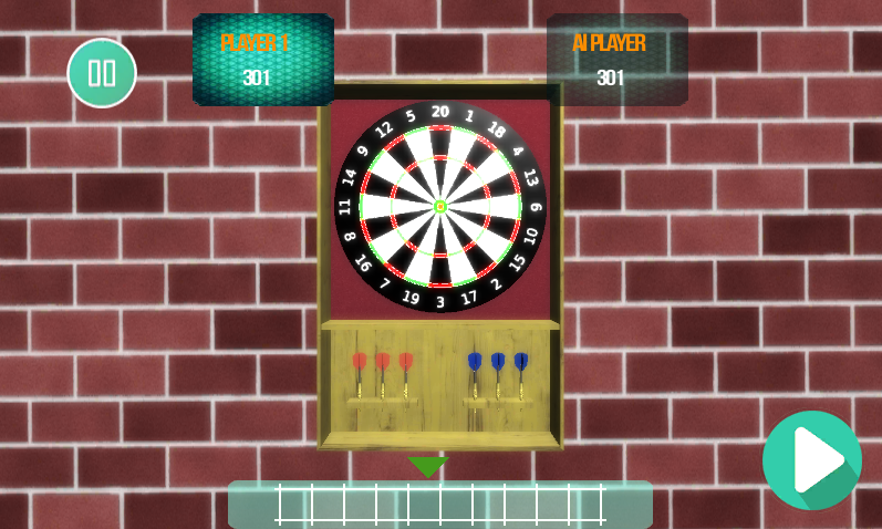 The Darts Game Super Dart 3D - عکس بازی موبایلی اندروید