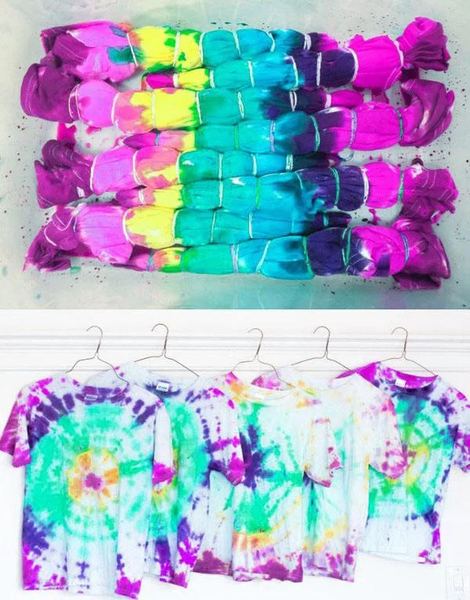 Diy Tie Dye Shirts Ideas - Image screenshot of android app