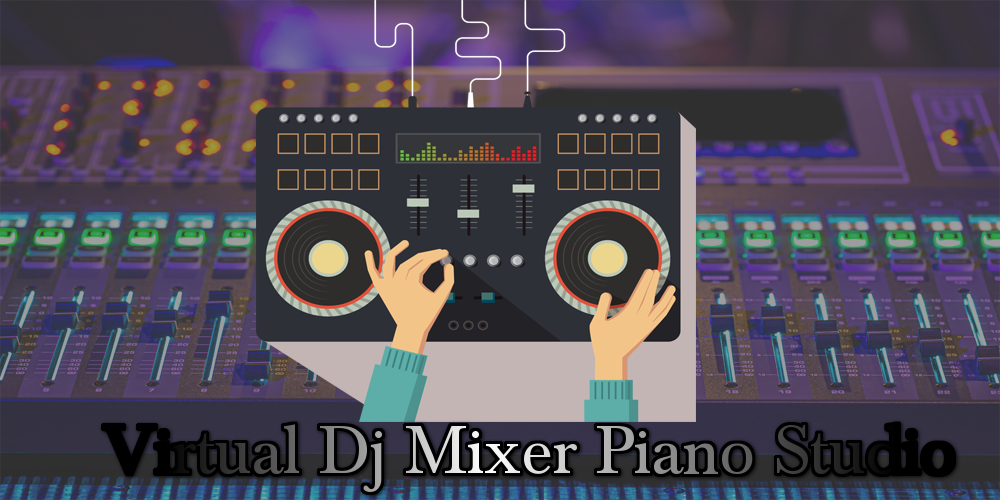 Virtual Dj Mixer Piano Studio - Gameplay image of android game