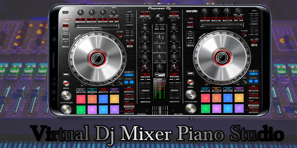Virtual Dj Mixer Piano Studio - Gameplay image of android game