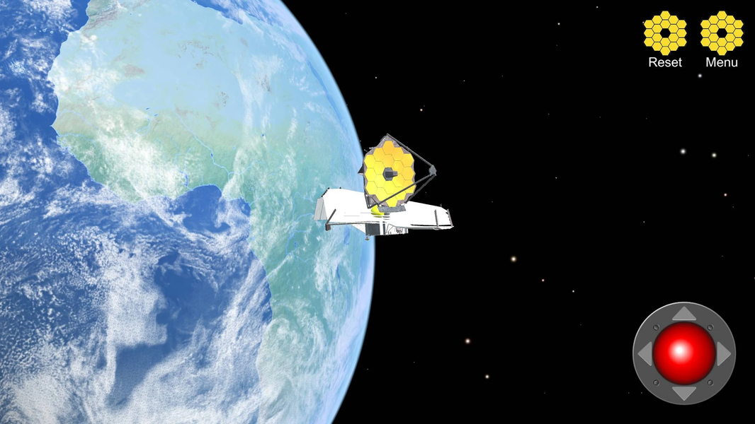 3D James Webb Telescope - Gameplay image of android game