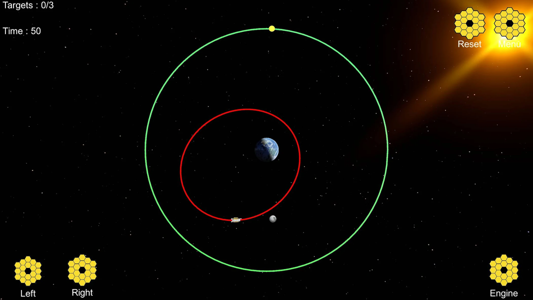 3D James Webb Telescope - Gameplay image of android game