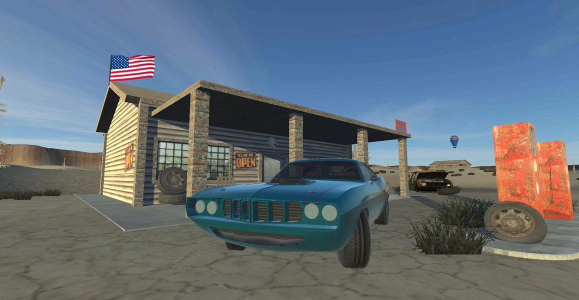 Classic American Muscle Cars - Gameplay image of android game