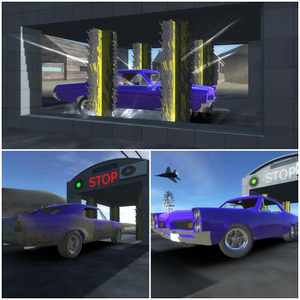 Classic American Muscle Cars 2 - Gameplay image of android game