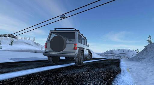 Off-Road Winter Edition 4x4 - Gameplay image of android game