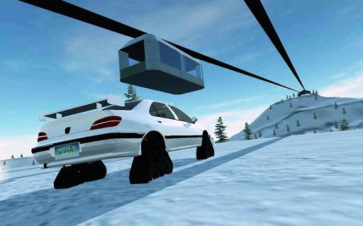 Off-Road Winter Edition 4x4 - Gameplay image of android game