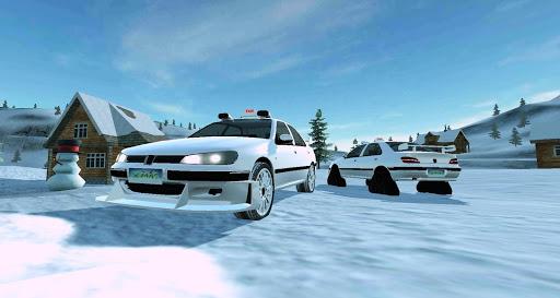 Off-Road Winter Edition 4x4 - Gameplay image of android game