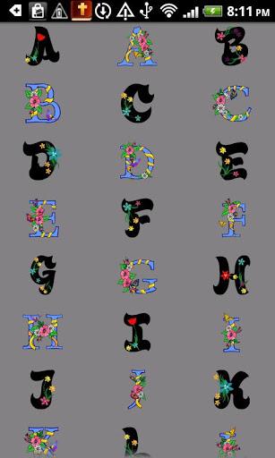Alphabet stickers for Doodle Text! - Image screenshot of android app