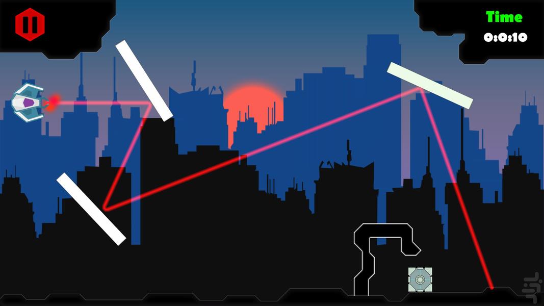 لیزر رفلکت - عکس بازی موبایلی اندروید