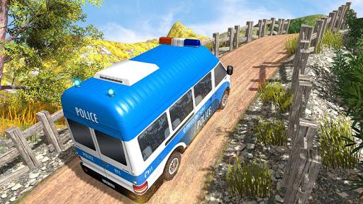 Police Van Hill Driving Games - عکس برنامه موبایلی اندروید
