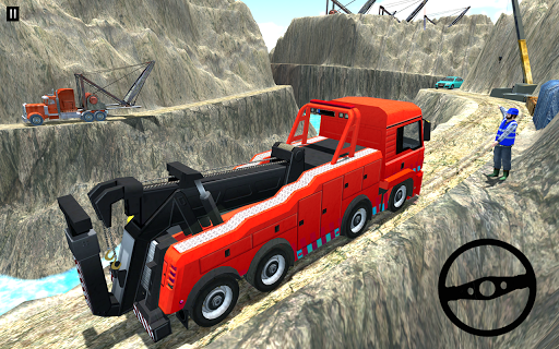 Cargo Truck Transport Simulator Drive Cement Truck - Gameplay image of android game