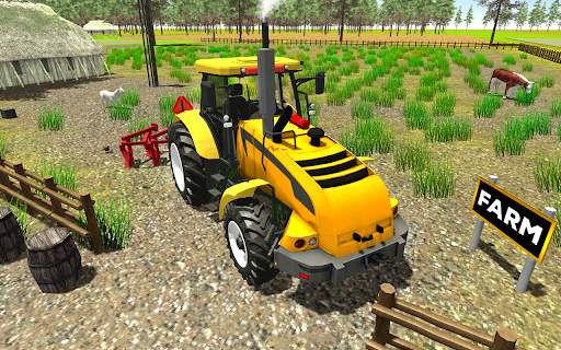 Village Tractor Simulator Game - Image screenshot of android app