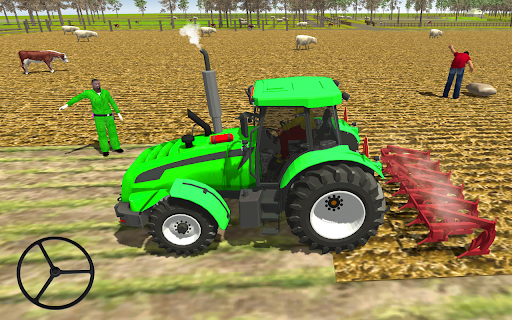 Village Tractor Simulator Game - Image screenshot of android app