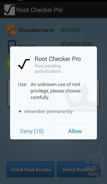 Root Checker Pro - Image screenshot of android app