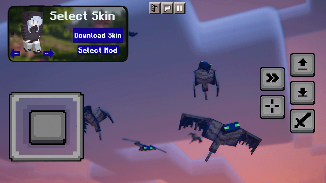Mob Animations Addon Minecraft - Image screenshot of android app