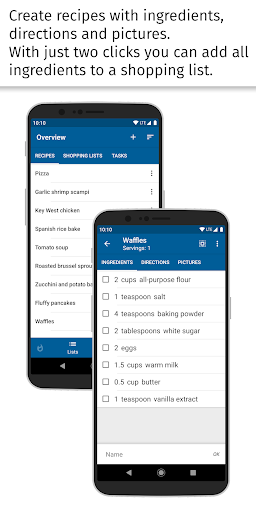 Shopping list — Lister - عکس برنامه موبایلی اندروید