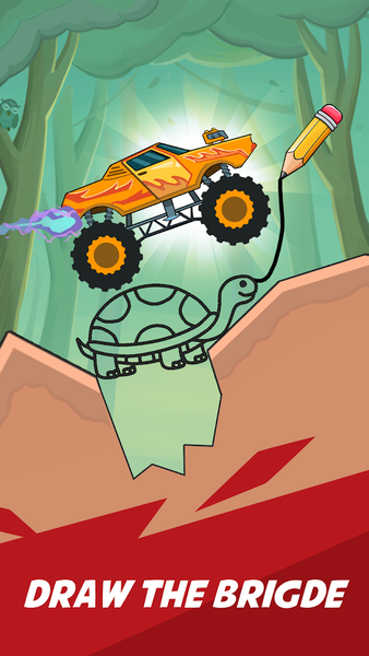 Draw Bridge: Save Car Puzzle - عکس بازی موبایلی اندروید