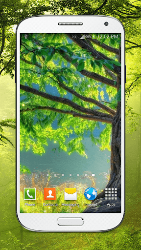 Forest Live Wallpaper HD - Image screenshot of android app