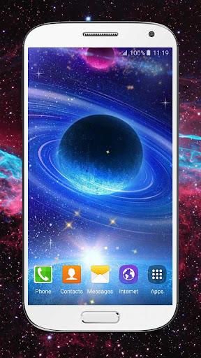 Galaxy Live Wallpaper - Image screenshot of android app