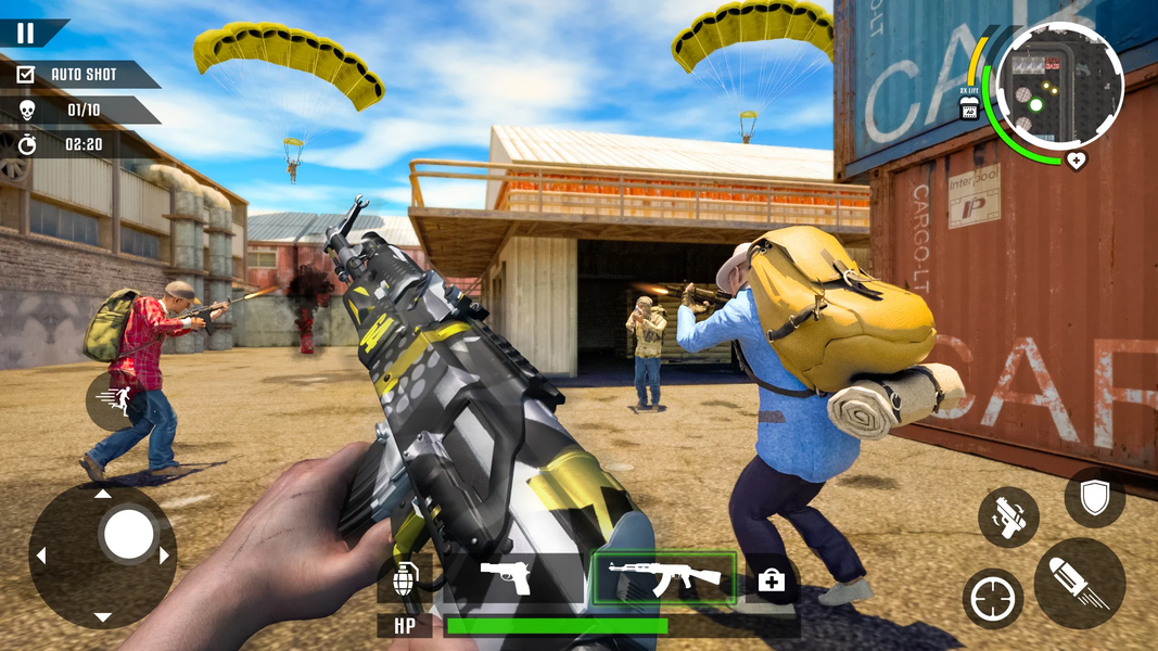 Real Gun Shooting Fps Strike - Gameplay image of android game