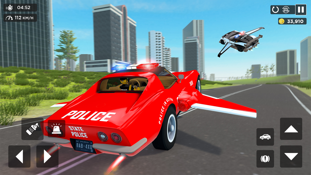 Real Police Flying Car Game ۳D - عکس بازی موبایلی اندروید