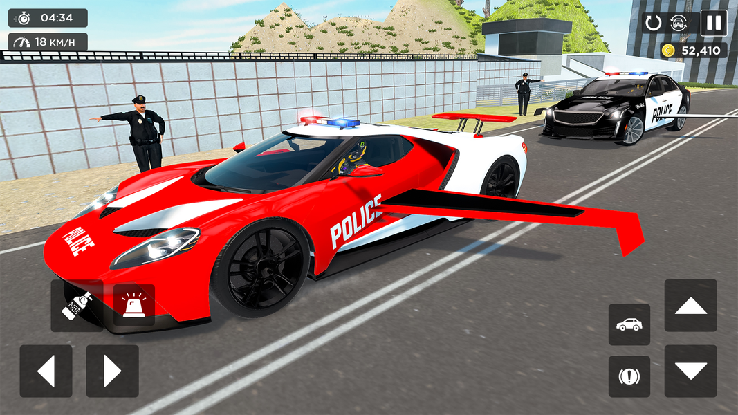 Real Police Flying Car Game ۳D - عکس بازی موبایلی اندروید