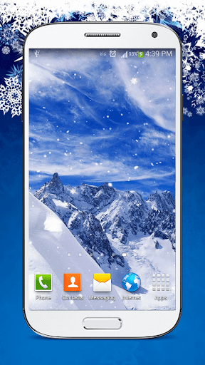 Snow Live Wallpaper HD - Image screenshot of android app