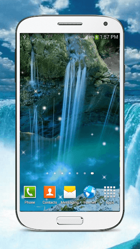 Waterfall Live Wallpaper HD - عکس برنامه موبایلی اندروید