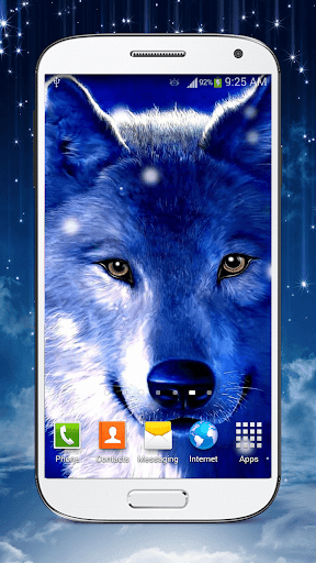 Wolf Live Wallpaper HD - عکس برنامه موبایلی اندروید